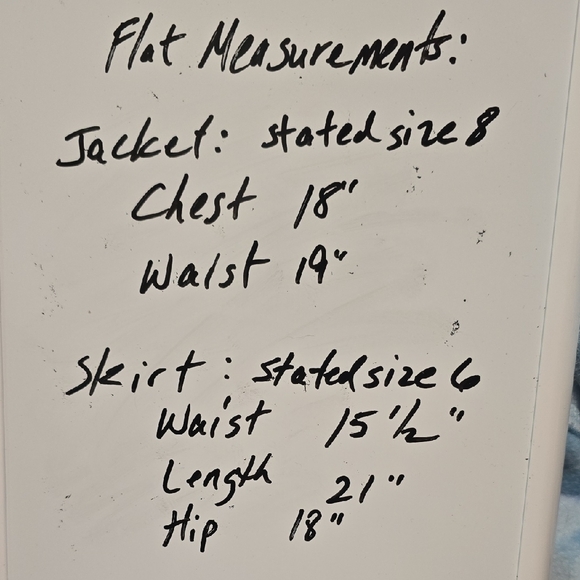 Ann Taylor Size 8/6 Skirt Suit w/Blazer Jacket Professional,  career, church - Picture 16 of 16